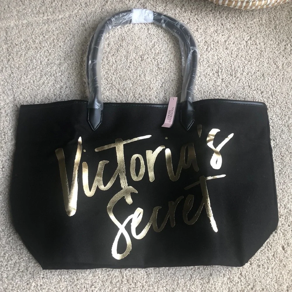 VICTORIA’S SECRET CANVAS TOTE BAG